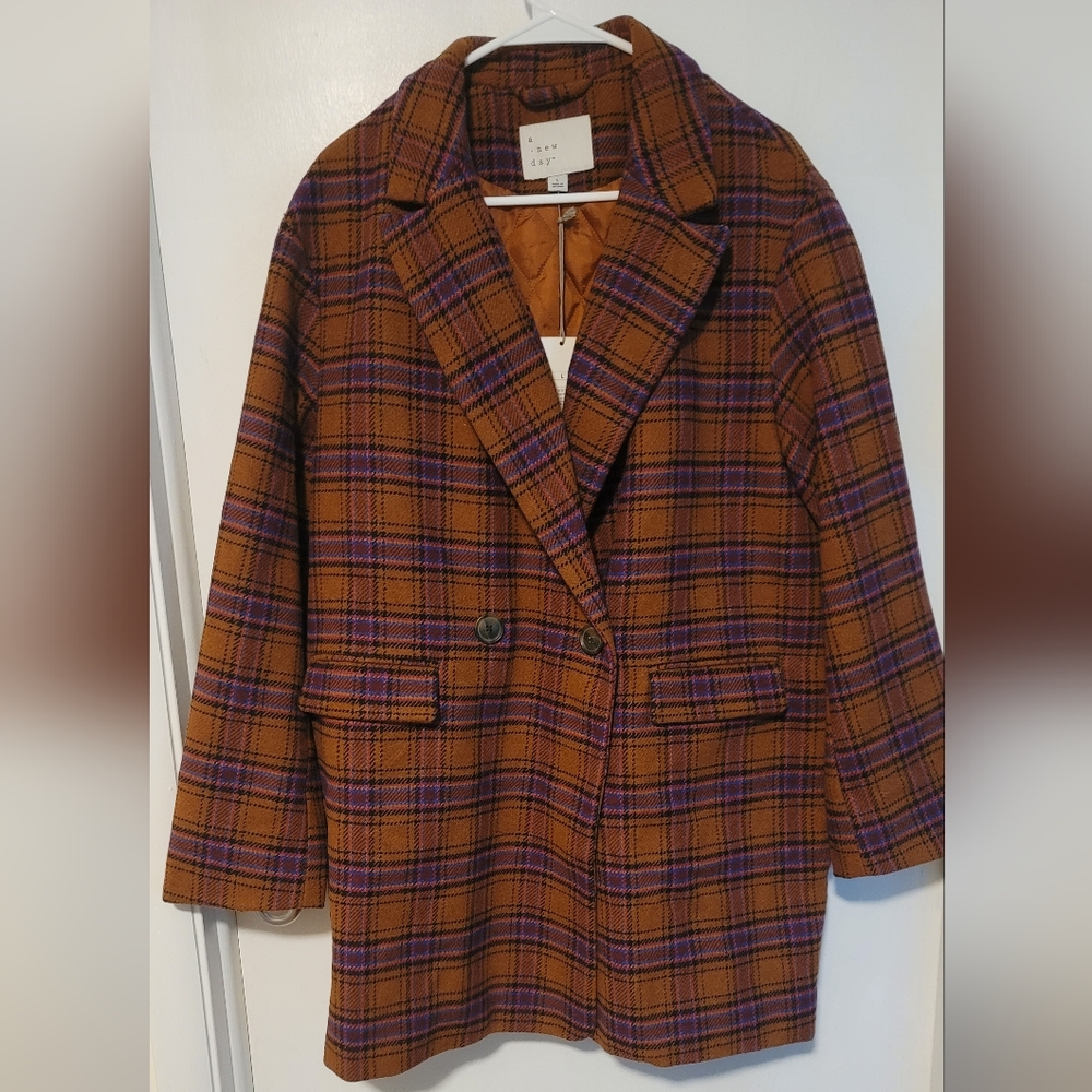 A New Day Plaid Jacket